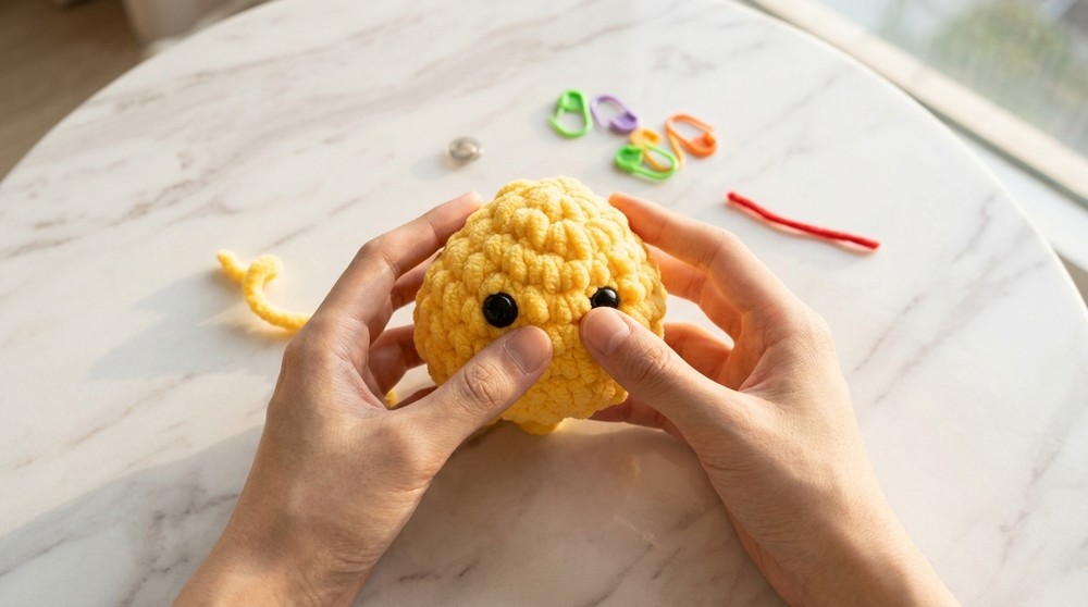 Crochet Stuffed Chicken Amigurumi Pattern 4