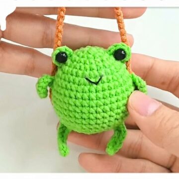 Crochet Swing Frog Amigurumi Pattern 7