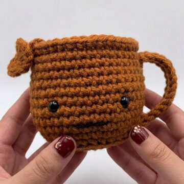 Crochet Tea Cup Amigurumi Pattern 7