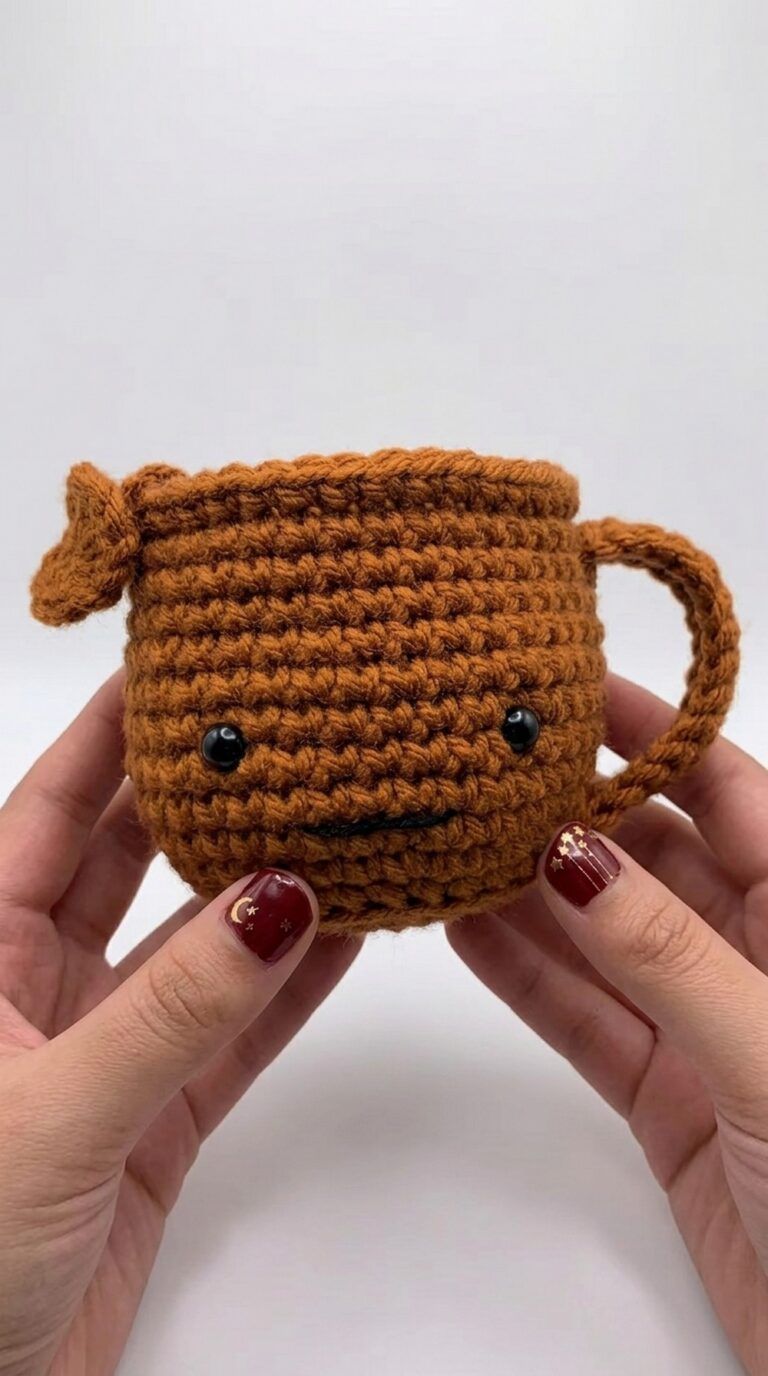 Crochet Tea Cup Amigurumi Pattern 7