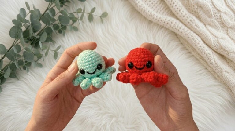 Crochet Tiny Octopus Amigurumi Pattern 6