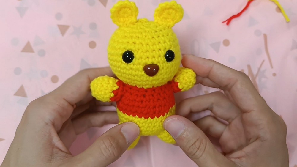 Crochet Winnie Pooh Amigurumi Pattern 6