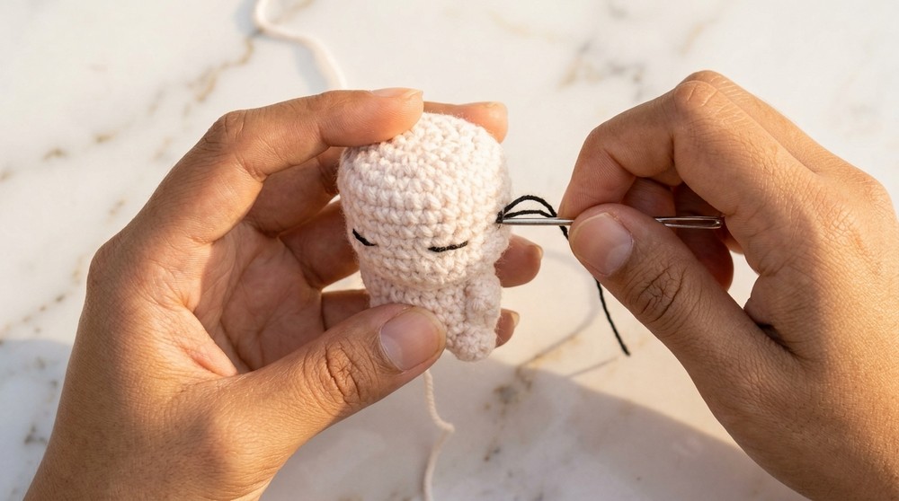 Cute Crochet Baby Angel Pattern 4