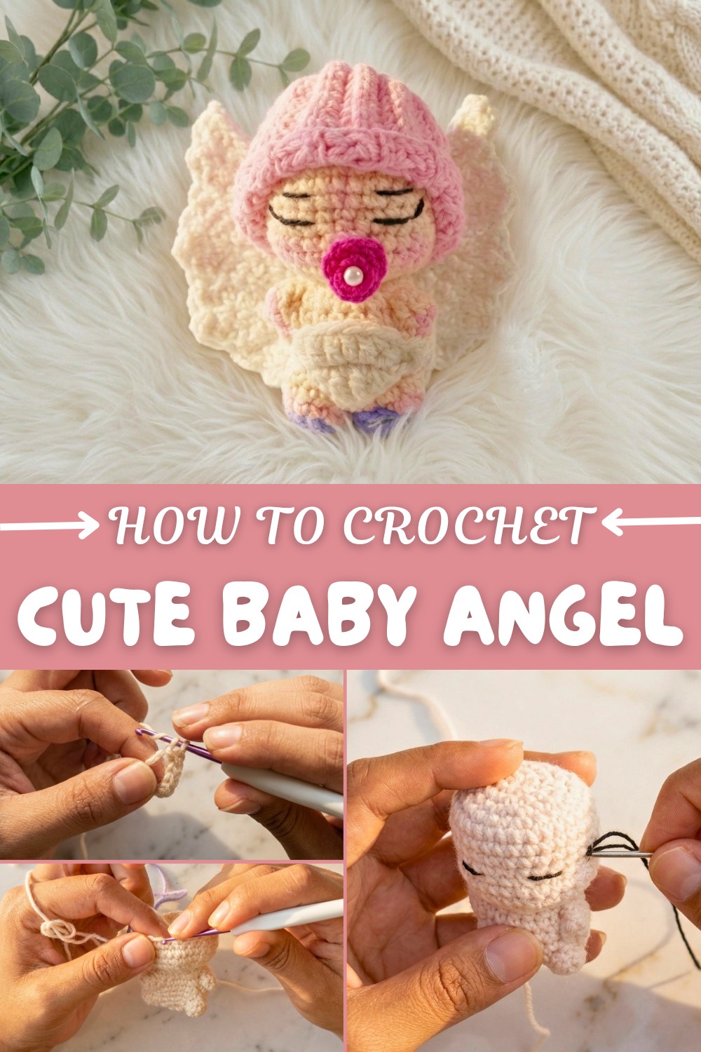 Cute Crochet Baby Angel Pattern