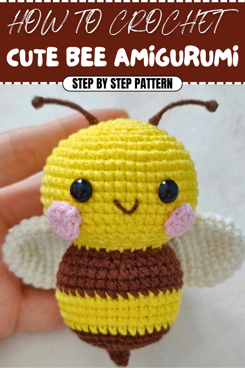 Cute Crochet Bee Amigurumi Pattern (1)