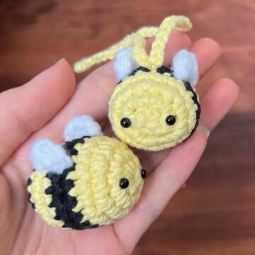 Cute Crochet Bee Amigurumi Pattern 6