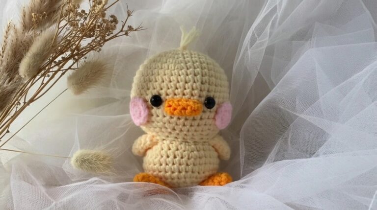 Cute Crochet Duck Amigurumi Pattern 6