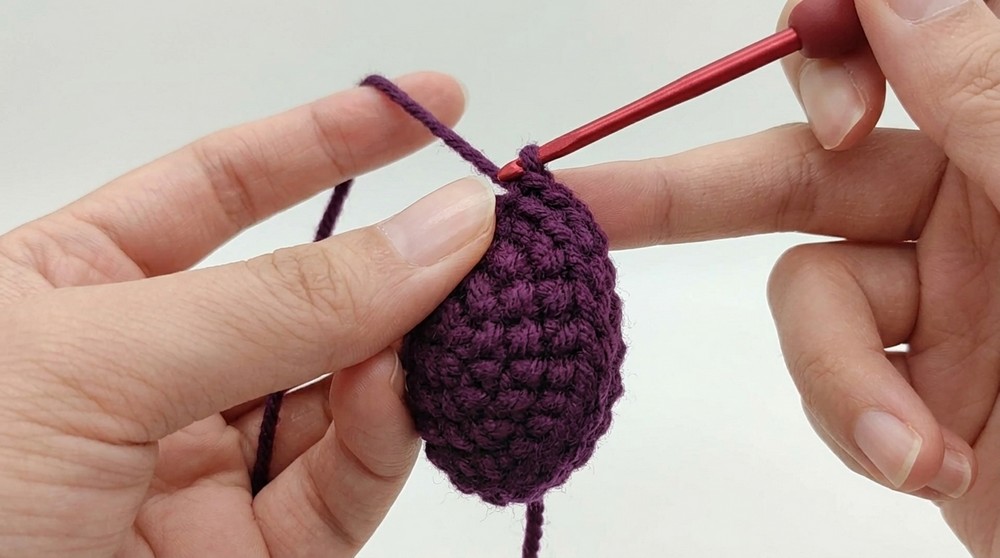 Cute Crochet Emoji Keychain Pattern 3