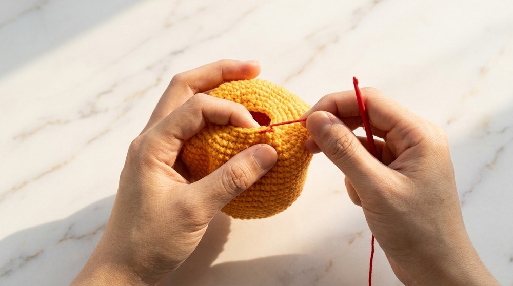 Cute Crochet Fox Amigurumi Pattern 3