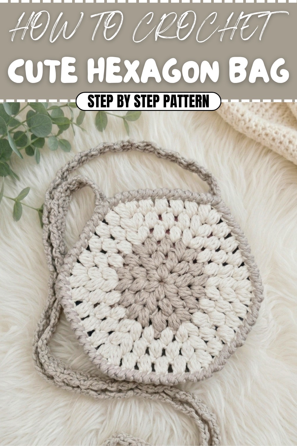 Cute Crochet Hexagon Bag Pattern (1)