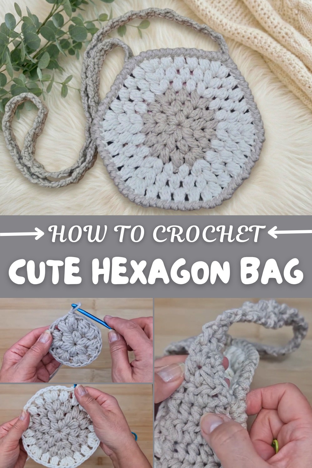 Cute Crochet Hexagon Bag Pattern