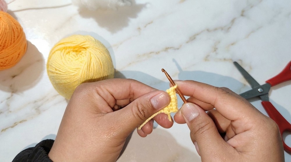 Cute Crochet Horse Keychain Pattern 1