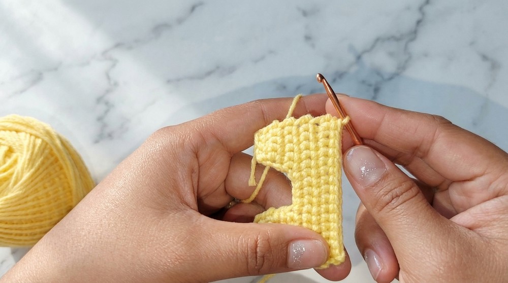 Cute Crochet Horse Keychain Pattern 2