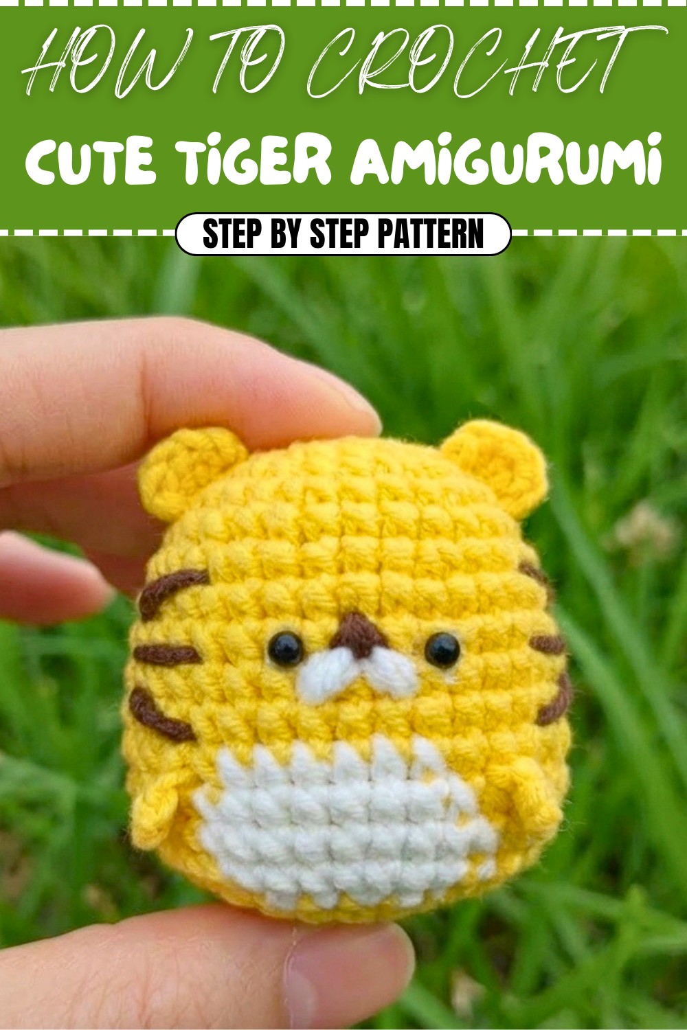Cute Crochet Tiger Amigurumi Pattern (1)