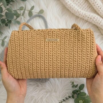 Easy Crochet Baguette Bag Pattern 6