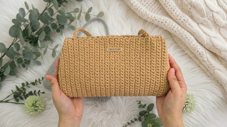 Easy Crochet Baguette Bag Pattern 6