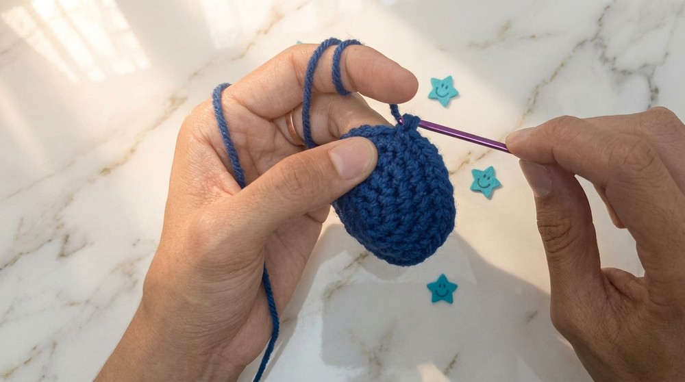 Easy Crochet Ball Amigurumi Pattern 2