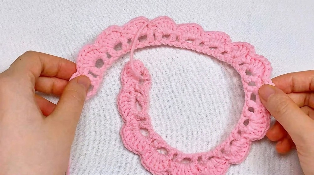 Easy Crochet Camellia Rose Pattern 4