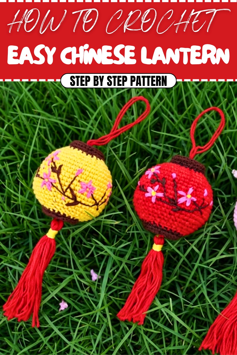 Easy Crochet Chinese Lantern Pattern (1)