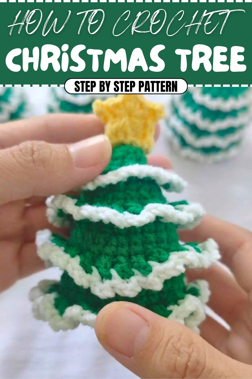 Easy Crochet Christmas Tree Pattern (1)