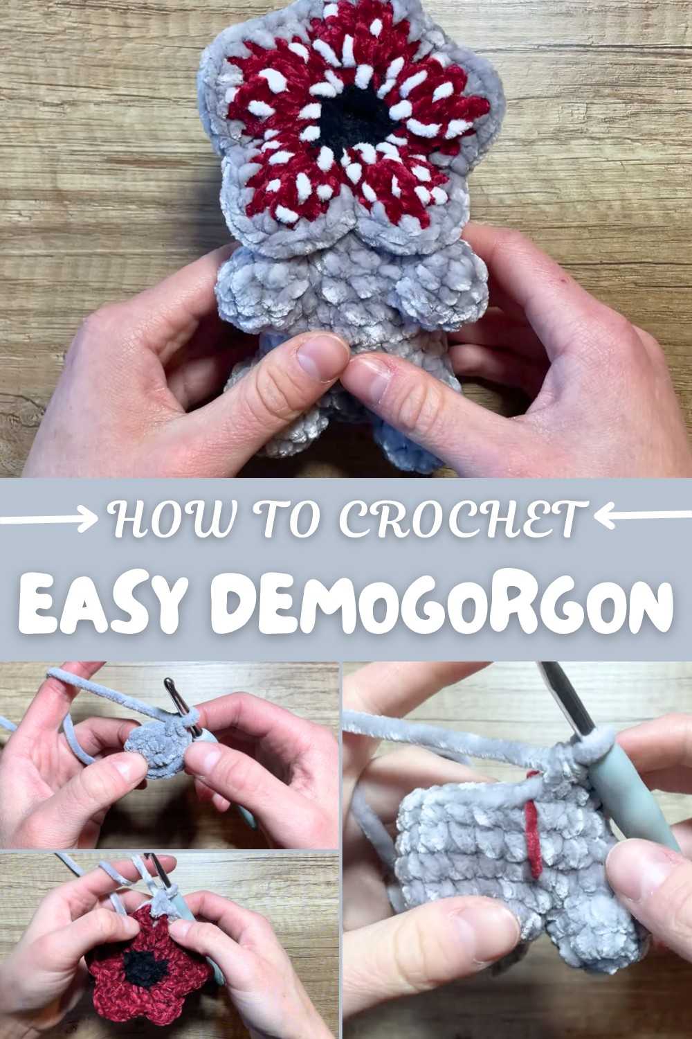 Easy Crochet Demogorgon Pattern