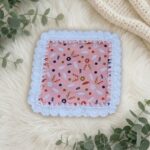 Easy Crochet Fabric Coaster Pattern 6