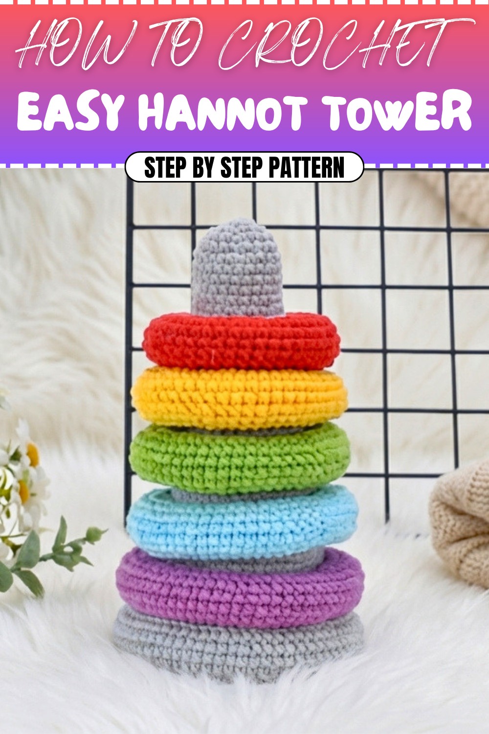 Easy Crochet Hannot Tower Pattern (1)