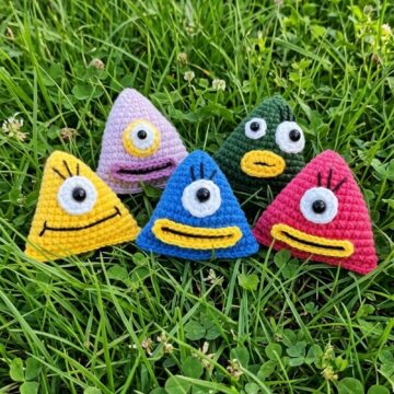Easy Crochet Little Monster Pattern 6