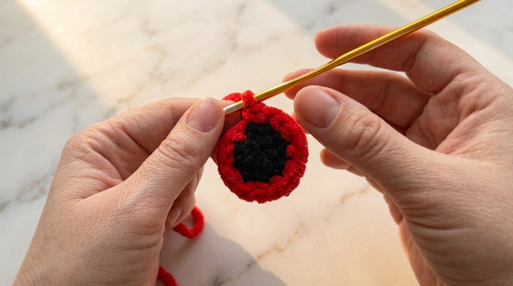 Easy Crochet Mini Demogorgon Pattern 4