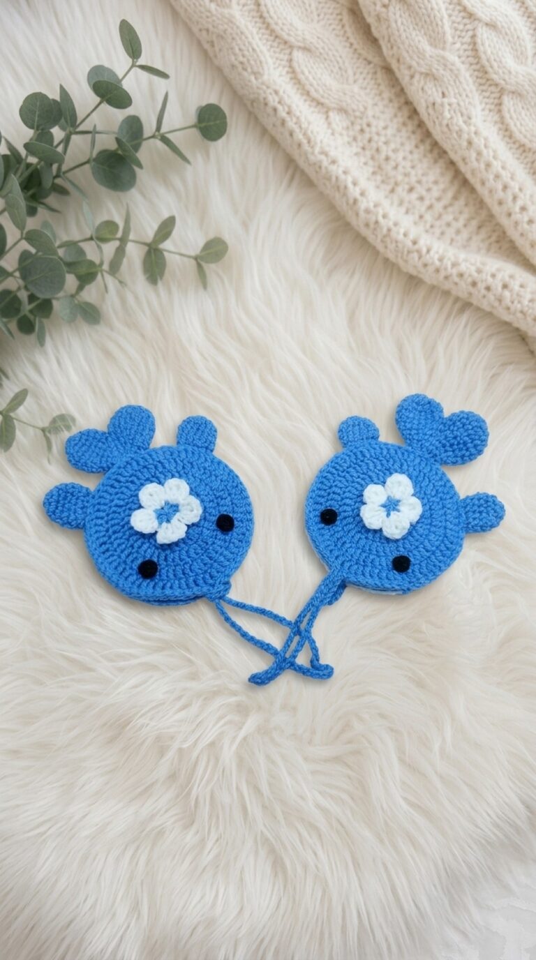 Easy Crochet Whale Wallet Pattern 6