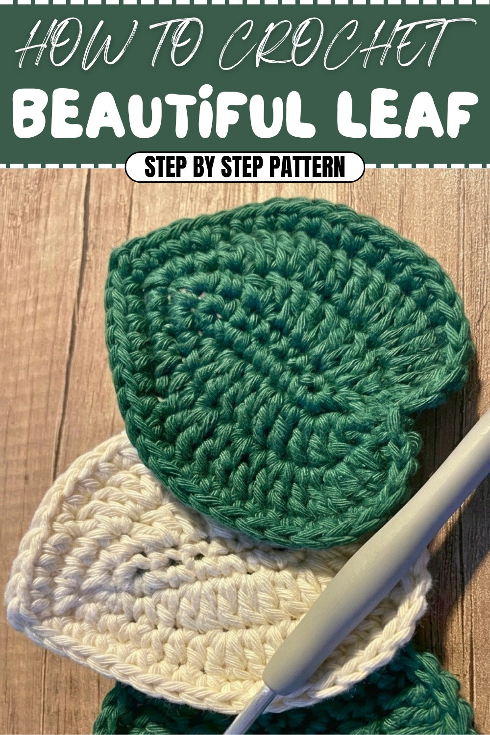 Free Beautiful Crochet Leaf Pattern