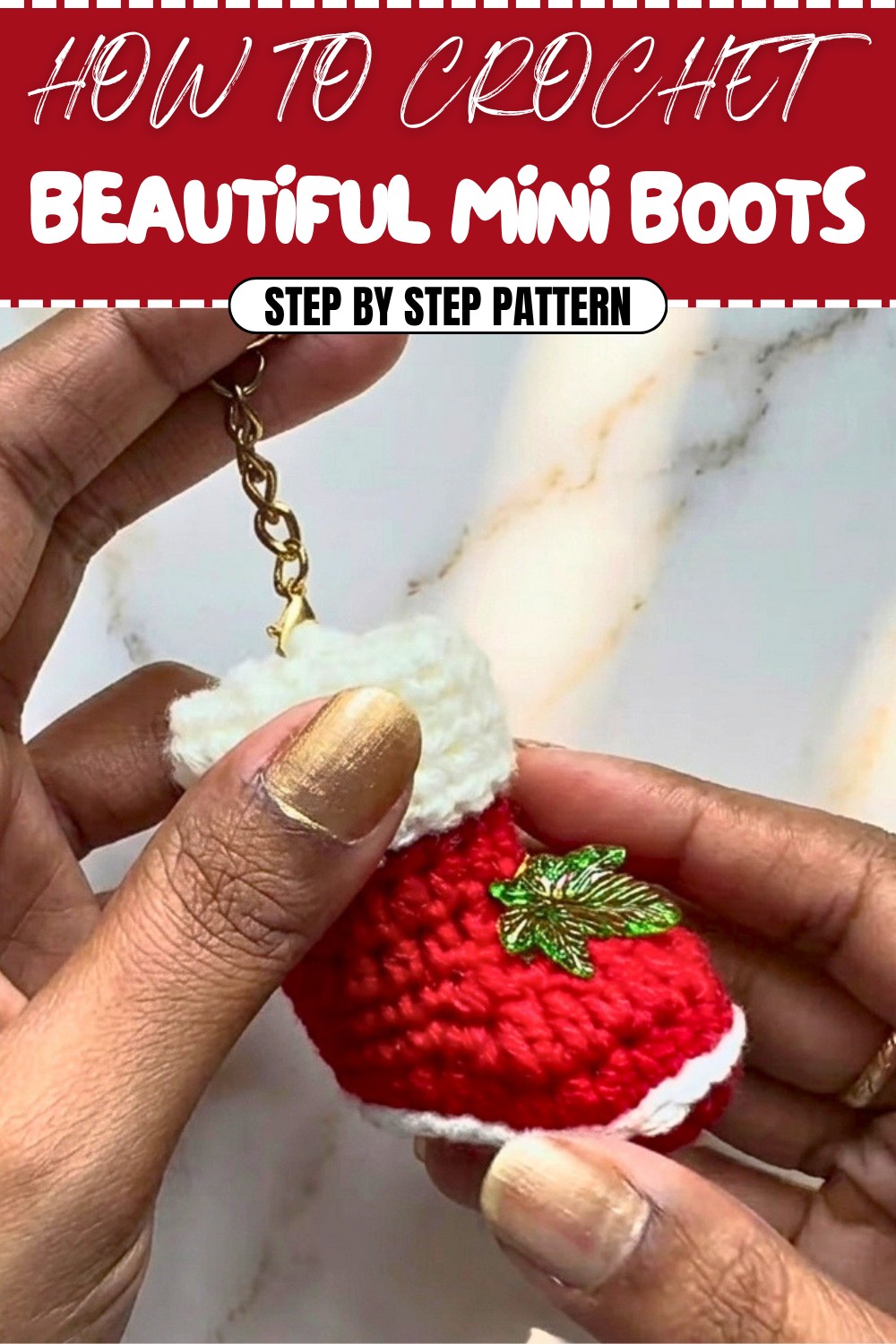 Free Beautiful Crochet Mini Boots Pattern