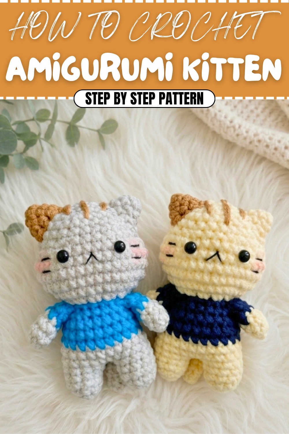 Free Crochet Amigurumi Kitten Pattern