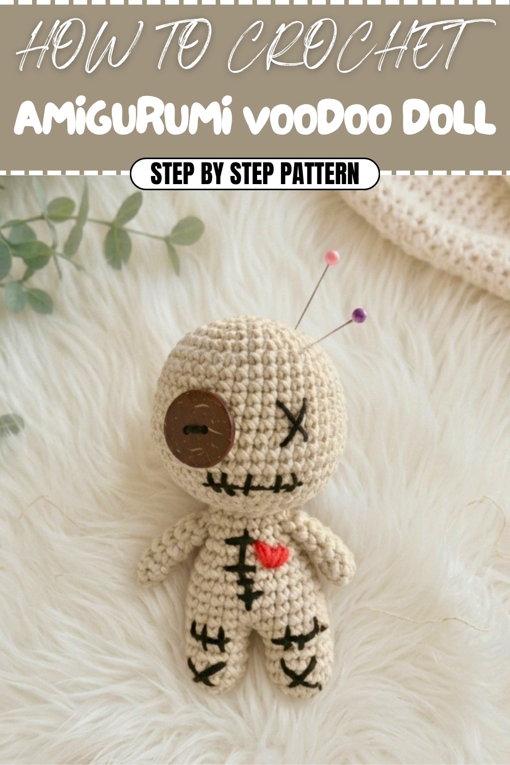Free Crochet Amigurumi Voodoo Doll Pattern