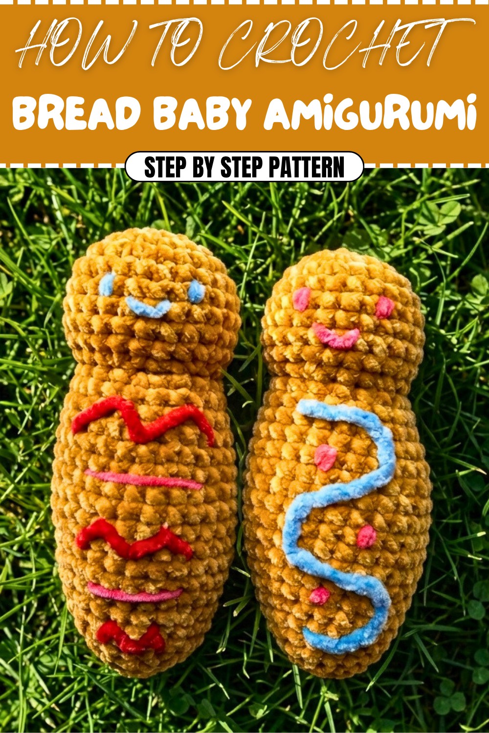 Free Crochet Bread Baby Amigurumi Pattern