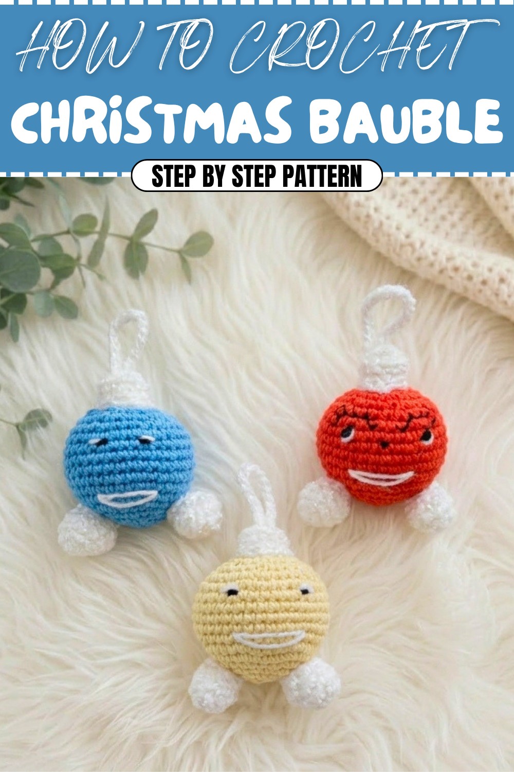 Free Crochet Christmas Bauble Pattern