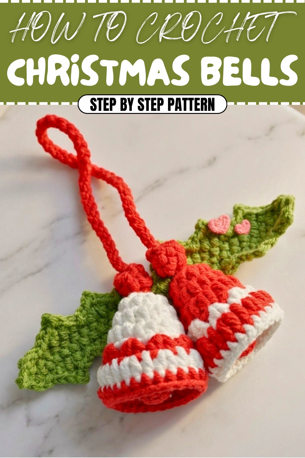 Free Crochet Christmas Bells Pattern