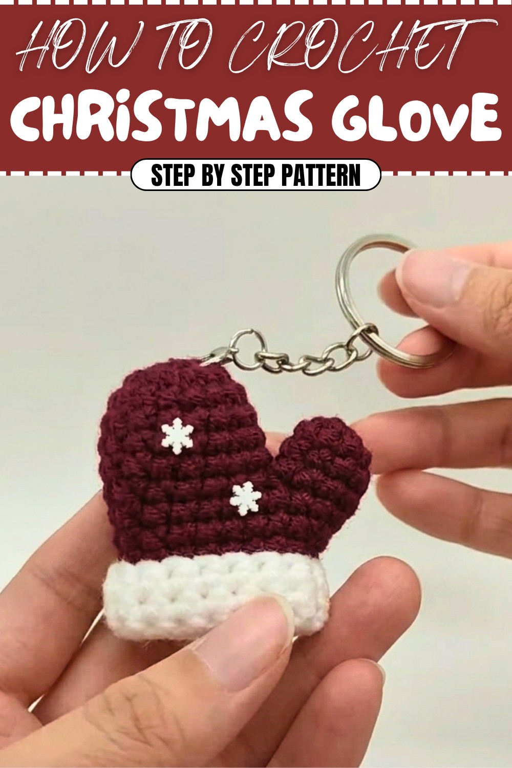 Free Crochet Christmas Glove Pattern