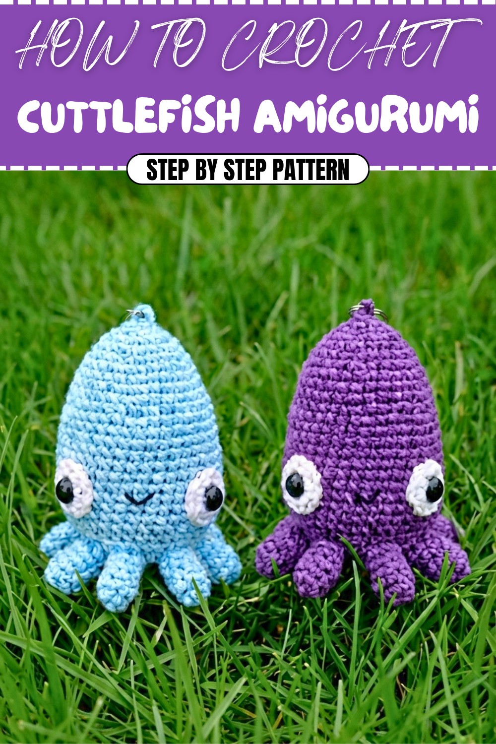 Free Crochet Cuttlefish Amigurumi Pattern