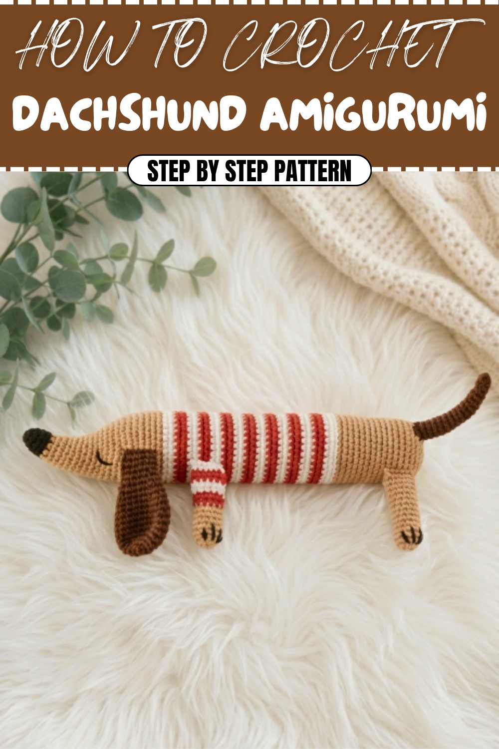 Free Crochet Dachshund Amigurumi Pattern