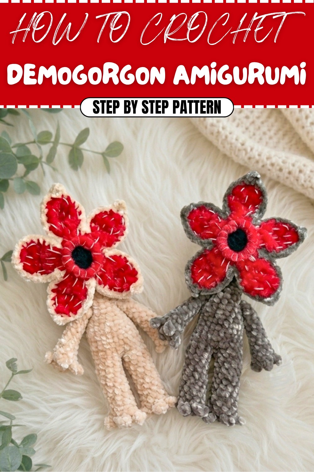 Free Crochet Demogorgon Amigurumi Pattern
