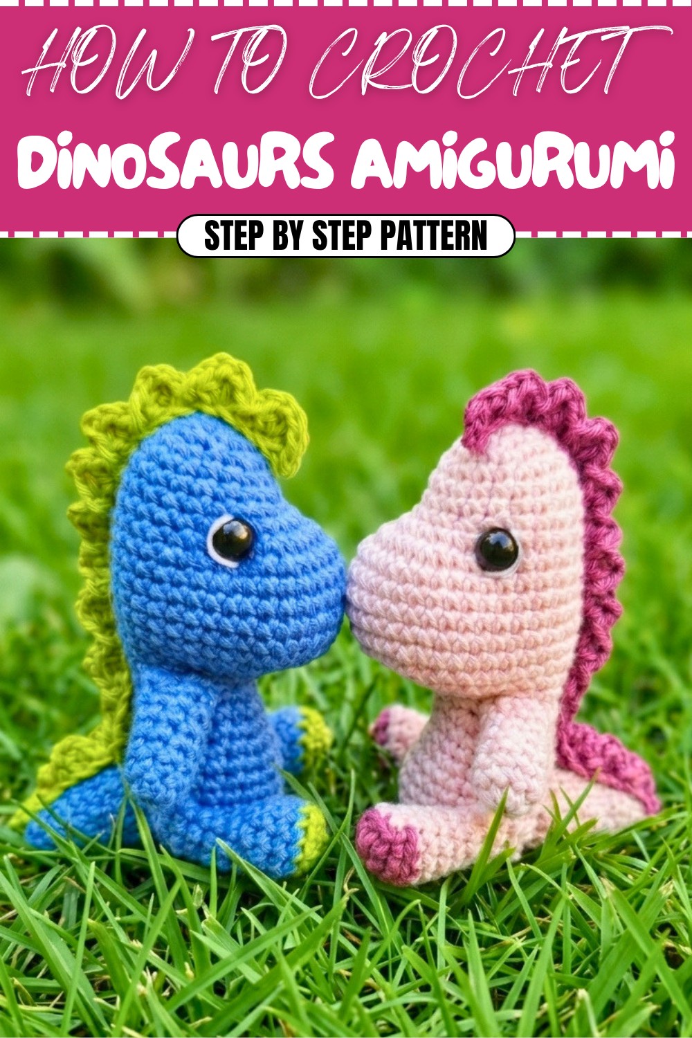Free Crochet Dinosaurs Amigurumi Pattern