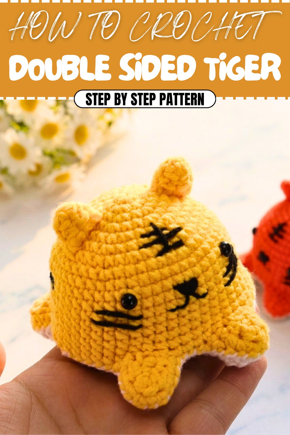 Free Crochet Double Sided Tiger Pattern