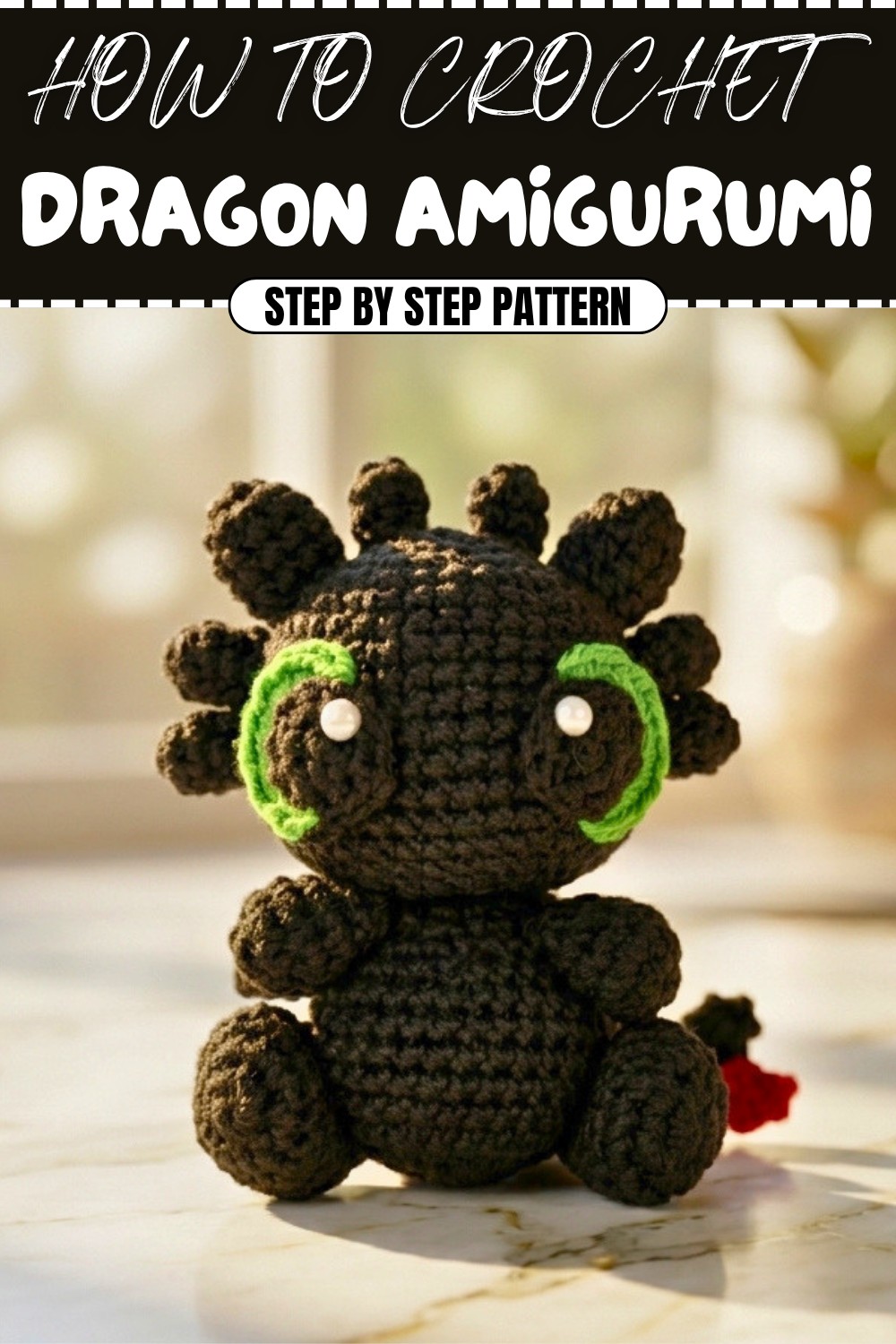 Free Crochet Dragon Amigurumi Pattern