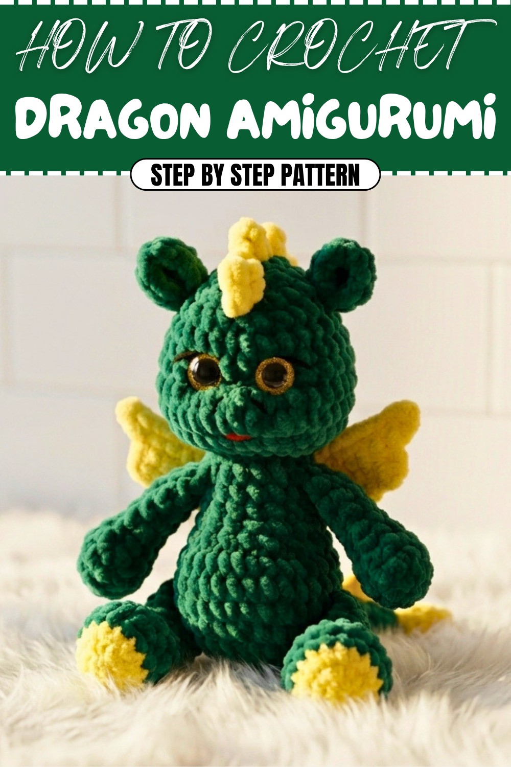 Free Crochet Dragon Amigurumi Pattern