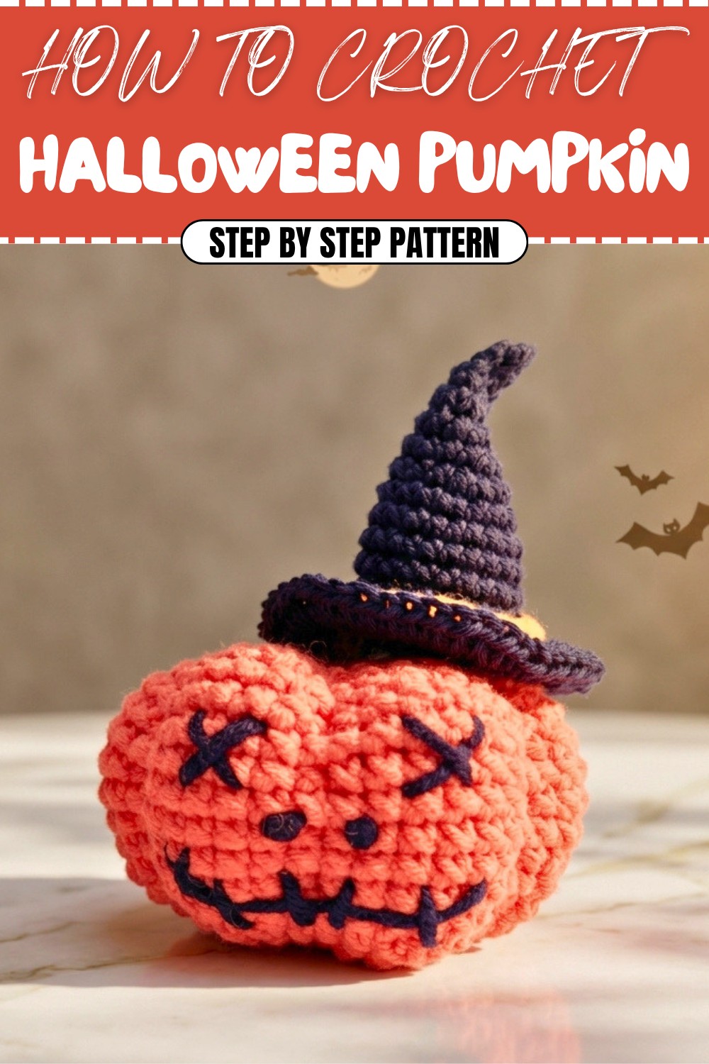 Free Crochet Halloween Pumpkin Pattern