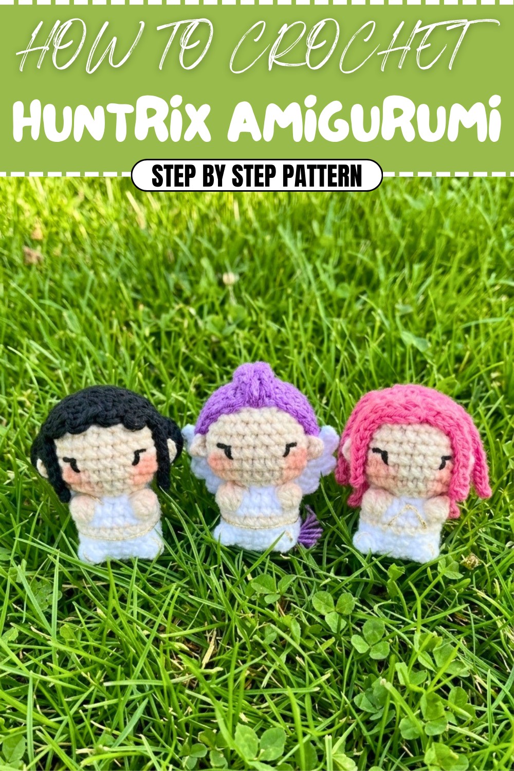 Free Crochet Huntrix Amigurumi Pattern