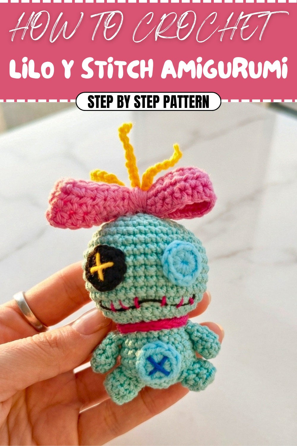 Free Crochet Lilo y Stitch Amigurumi Pattern