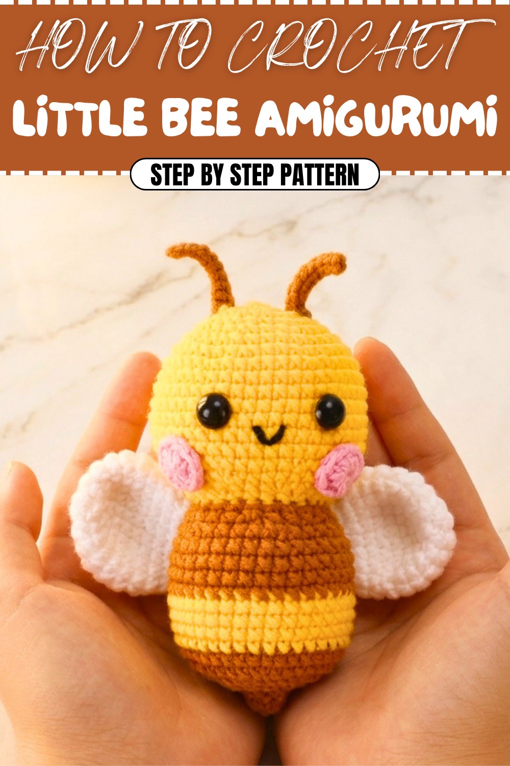 Free Crochet Little Bee Amigurumi Pattern