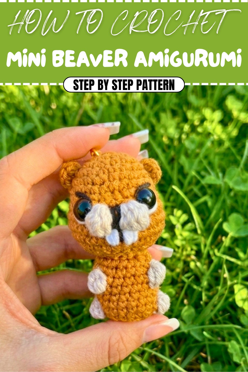 Free Crochet Mini Beaver Amigurumi Pattern